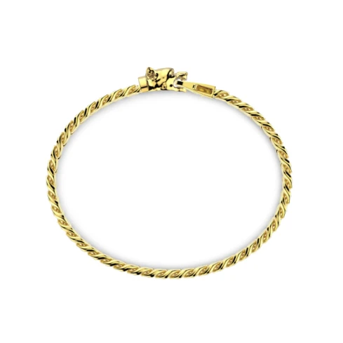 Мъжки гривна от 316l Сребро - с форма