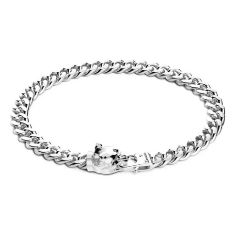 Мъжки гривна от 925 Сребро - с форма