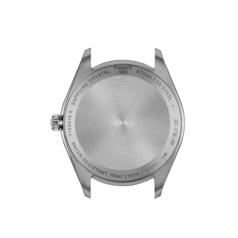 Мъжки ръчен часовник с кварцов механизъм - корпус от Стомана - Стоманена верижка - цвят Син Сив