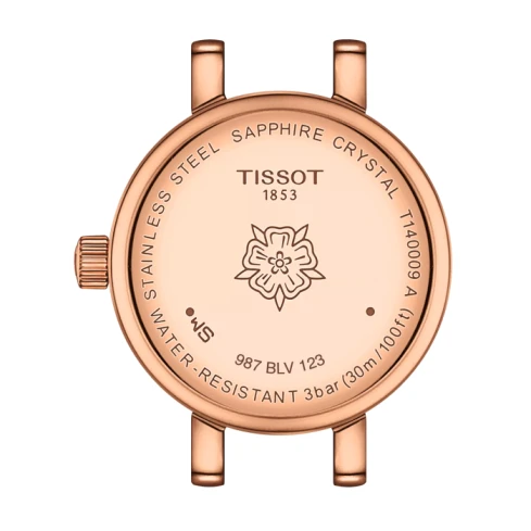 Мъжки ръчен часовник с кварцов механизъм - корпус от Стомана - Стоманена верижка - цвят Седеф Розово Злато