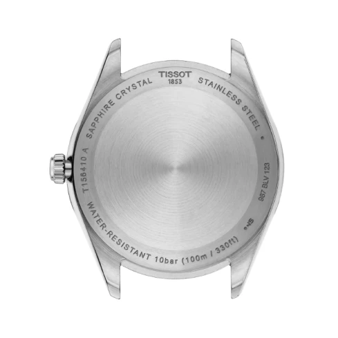 Мъжки ръчен часовник с кварцов механизъм - корпус от Стомана - Стоманена верижка - цвят Син Сив