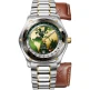 Ebel 1216665 1911 Globe - Мъжки ръчен часовник с автоматичен механизъм - корпус Стомана - Стоманена верижка - Черен