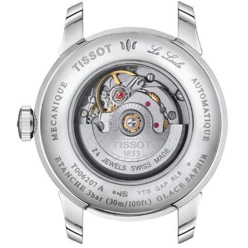 Дамски ръчен часовник с автоматичен механизъм - корпус от Стомана - Стоманена верижка - цвят Зелен Сив