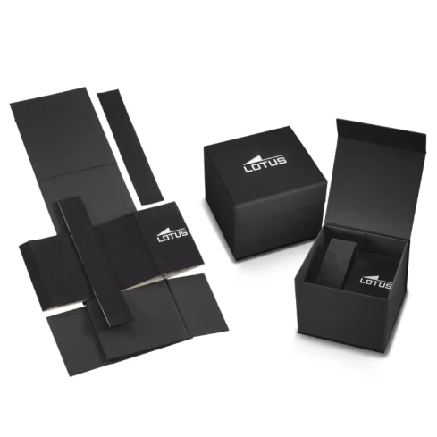 Мъжки ръчен часовник с автоматичен механизъм - корпус от Стомана - Стоманена верижка - цвят Син Сив