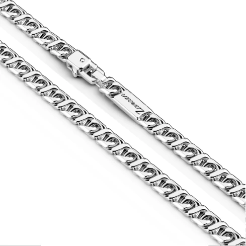 Мъжки верижка от 925 Сребро - с форма