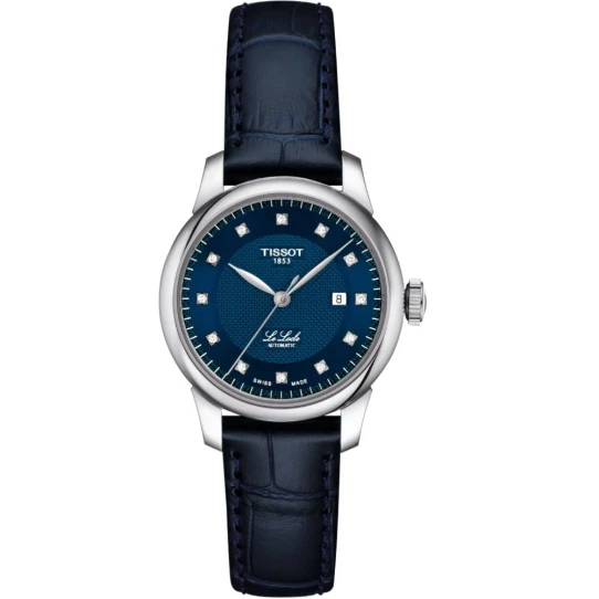 Дамски ръчен часовник с автоматичен механизъм - корпус от Стомана - цвят Син Син