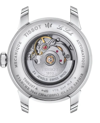 Дамски ръчен часовник с автоматичен механизъм - корпус от Стомана - цвят Син Син