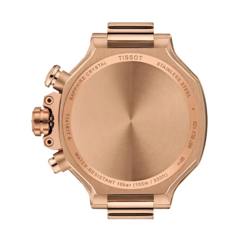 Унисекс ръчен часовник с кварцов механизъм - корпус от Стомана - Силиконова каишка - цвят Бежов Розово Злато