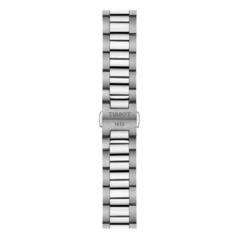 Мъжки ръчен часовник с кварцов механизъм - корпус от Стомана - Стоманена верижка - цвят Сив Сребрист