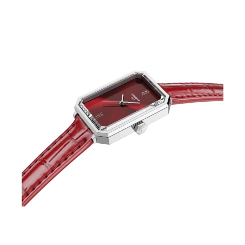 Дамски ръчен часовник с кварцов механизъм - корпус от Стомана - цвят Червен
