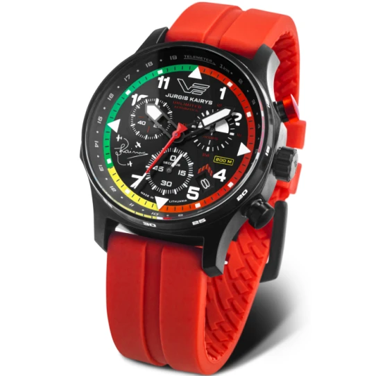 Мъжки ръчен часовник с кварцов механизъм - корпус от Стомана - цвят Черен