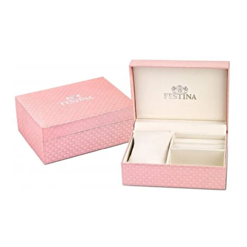 Дамски ръчен часовник с кварцов механизъм - корпус от Стомана - Стоманена верижка - цвят Жълт