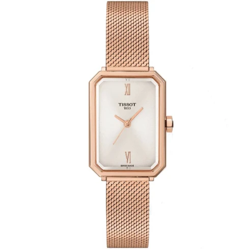 Дамски ръчен часовник с кварцов механизъм - корпус от Стомана - Стоманена верижка - цвят Сребрист