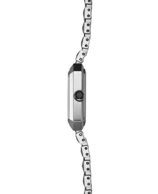 Дамски ръчен часовник с кварцов механизъм - корпус от Стомана - Стоманена верижка - цвят Седеф