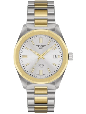 Tissot T151.822.22.031.00 PRC 100 Solar - Дамски ръчен часовник с кварцов механизъм - Сребрист