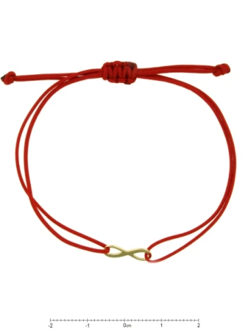 Дамски гривна Four Line BRZ1621 от 14K Злато Жълто - с форма Амулет