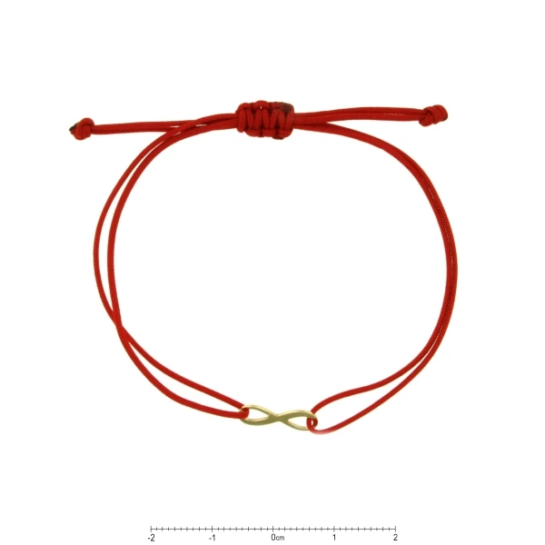 Дамски гривна Four Line BRZ1621 от 14K Злато Жълто - с форма Амулет