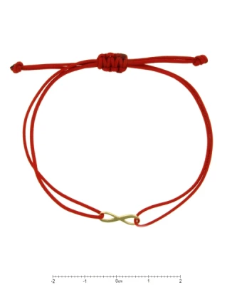 Дамски гривна Four Line BRZ1621 от 14K Злато Жълто - с форма Амулет