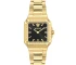 Versace VE5G00626 Greca Edge - Дамски ръчен часовник с кварцов механизъм - корпус Стомана - Черен