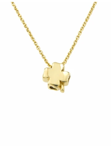 Унисекс колие от 14K Злато Жълто - с форма