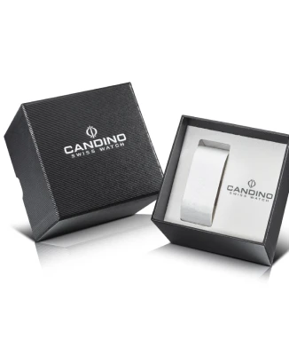 Мъжки ръчен часовник с кварцов механизъм - корпус от Стомана - Стоманена верижка - цвят Черен