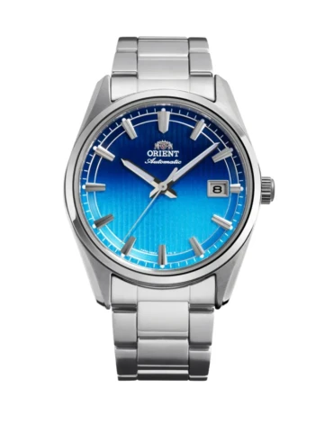 Orient RA-AC0R09L Stretto Date - Мъжки ръчен часовник с автоматичен механизъм - корпус от Стомана - Стоманена верижка - цвят Биколор