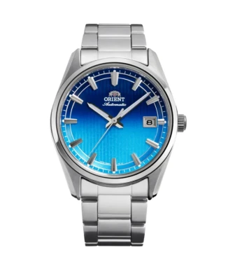 Orient RA-AC0R09L Stretto Date - Мъжки ръчен часовник с автоматичен механизъм - корпус от Стомана - Стоманена верижка - цвят Биколор