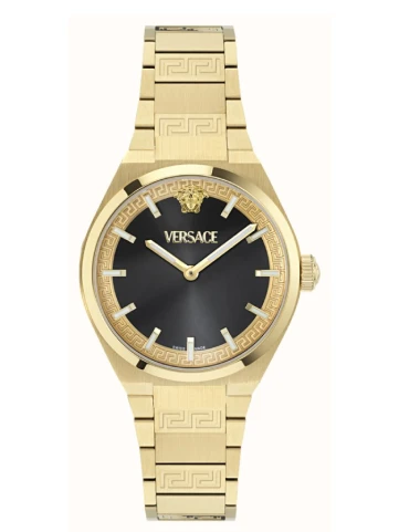 Унисекс ръчен часовник с кварцов механизъм - корпус от Стомана - Стомана - цвят Черен