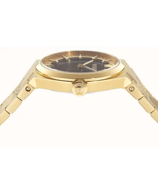 Унисекс ръчен часовник с кварцов механизъм - корпус от Стомана - Стомана - цвят Черен