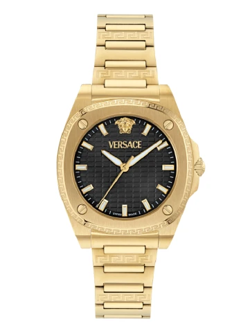 Унисекс ръчен часовник с кварцов механизъм - корпус от Стомана - Стомана - цвят Черен