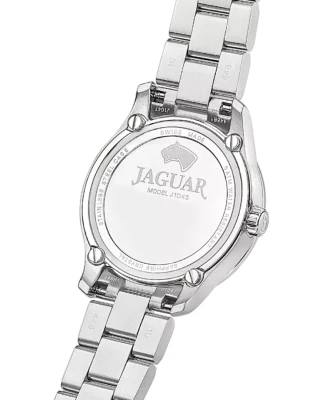 Jaguar J1045/3 Essentia - Унисекс ръчен часовник с кварцов механизъм - корпус от Стомана - Стомана - цвят Син