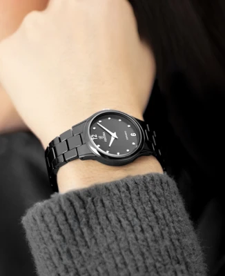 Festina F20751/7 Ceramic - Дамски ръчен часовник с кварцов механизъм - корпус Керамика - Керамика - Черен