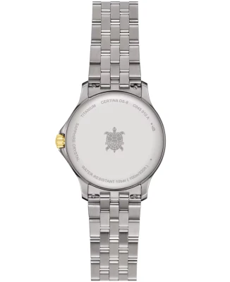 Certina C045.010.55.031.00 DS-8 Lady - Унисекс ръчен часовник с кварцов механизъм - корпус от Стомана - цвят Сребрист