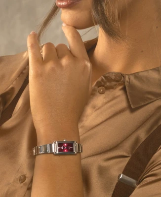 Festina F20767/4 Mademoiselle - Унисекс ръчен часовник с кварцов механизъм - корпус от Стомана - Стомана - цвят Червен