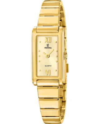 Festina F20768/2 Mademoiselle - Дамски ръчен часовник с кварцов механизъм - корпус Стомана - Стомана - Златист