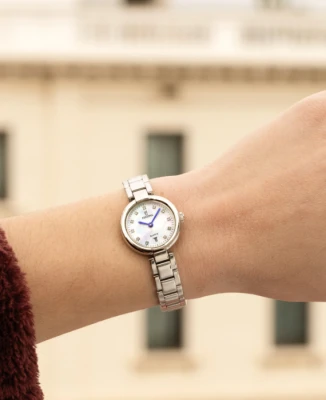 Festina F20784/1 Mademoiselle - Дамски ръчен часовник с кварцов механизъм - корпус Стомана - Стомана - Седеф