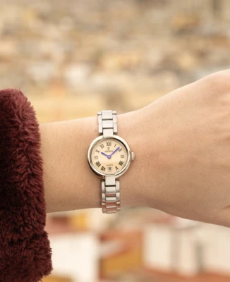 Festina F20784/3 Mademoiselle - Дамски ръчен часовник с кварцов механизъм - корпус Стомана - Стомана - Шампанско
