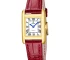 Festina F20774/1 On the square - Дамски ръчен часовник с кварцов механизъм - корпус Стомана - Естествена кожа - Бял