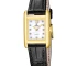 Festina F20774/3 On the square - Дамски ръчен часовник с кварцов механизъм - корпус Стомана - Естествена кожа - Бял