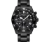 Certina C048.417.33.201.00 DS Chrono - Мъжки ръчен часовник с кварцов механизъм - корпус Стомана - Стоманена верижка - Черен