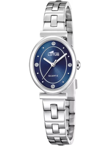 Lotus 19016/2 2Gether - Унисекс ръчен часовник с кварцов механизъм - корпус от Стомана - Стоманена верижка - цвят Син