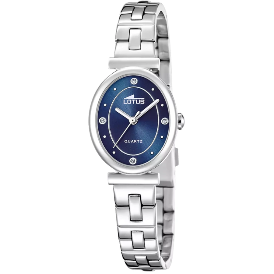Lotus 19016/2 2Gether - Унисекс ръчен часовник с кварцов механизъм - корпус от Стомана - Стоманена верижка - цвят Син