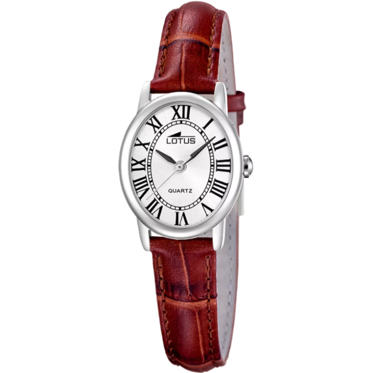 Lotus 19017/1 2Gether - Унисекс ръчен часовник с кварцов механизъм - корпус от Стомана - Естествена кожа - цвят Бял
