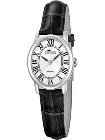 Lotus 19017/2 2Gether - Унисекс ръчен часовник с кварцов механизъм - корпус от Стомана - Естествена кожа - цвят Бял
