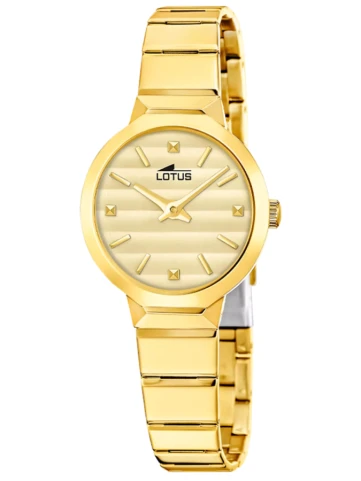 Унисекс ръчен часовник с кварцов механизъм - корпус от Стомана - Стоманена верижка - цвят Бежов