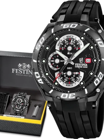 Унисекс ръчен часовник с кварцов механизъм - корпус от Стомана - Стомана - цвят Черен