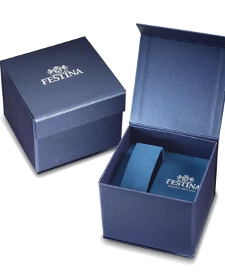 Унисекс ръчен часовник с кварцов механизъм - корпус от Стомана - Естествена кожа - цвят Бял