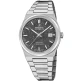 Festina Swiss F20028/C Swiss Made - Мъжки ръчен часовник с автоматичен механизъм - корпус Стомана - Стоманена верижка - Сив Сив