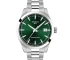 Tissot T165.807.11.091.00 Gentleman Powermatic 80 - Мъжки ръчен часовник с автоматичен механизъм - корпус Стомана - Стоманена верижка - Зелен