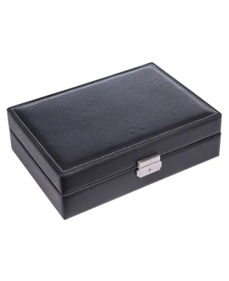 Кутия за съхранение Кутия за бижута Sacher 2018.150421 за 10 часовника TAMIGI - Унисекс - Черен